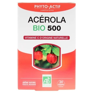 Phyto-Actif Acerola 500 Bio, 24 Tabletten