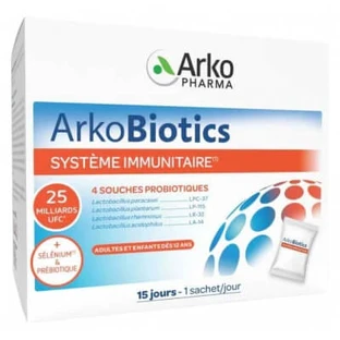 Arkopharma ArkoBiotics Système Immunitaire 15 Sachets