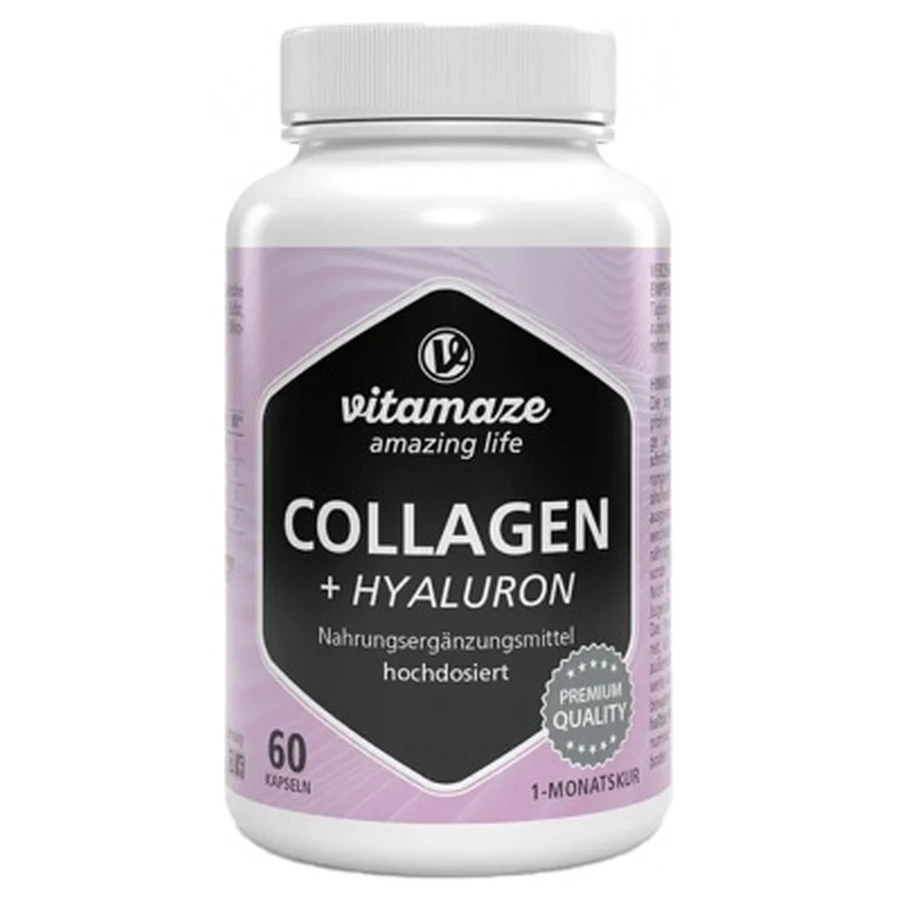 Vitamaze Kollagen + Hyaluronsäure 60 Kapseln