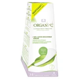 Organyc 24 salvaslips para tangas y braguitas de tira, flujo ligero