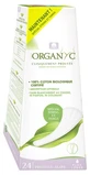 Organyc 24 salvaslips para tangas y braguitas de tira, flujo ligero