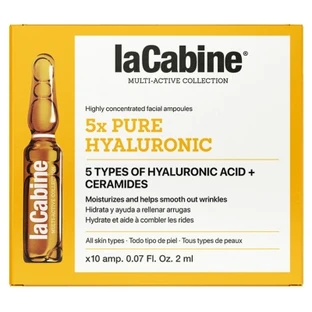 laCabine 5x Pure Hyaluronic 10 Ampoules