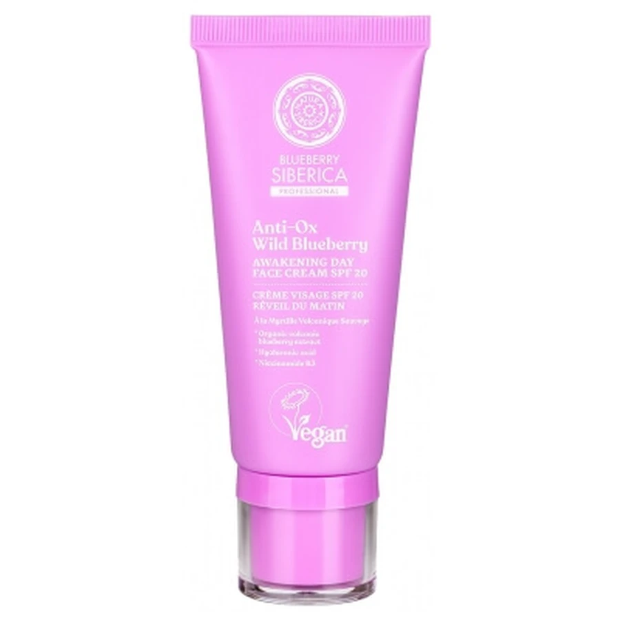 Natura Siberica Blueberry Siberica Morning Revival gezichtscrème SPF 20, 50 ml