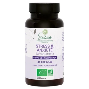 Salvia Nutrition Safran'Aroma Serenity Ecológico, 40 cápsulas