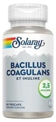 Solaray Bacillus Coagulans and Inulin 2.5 Billion 60 Vegetarian Capsules