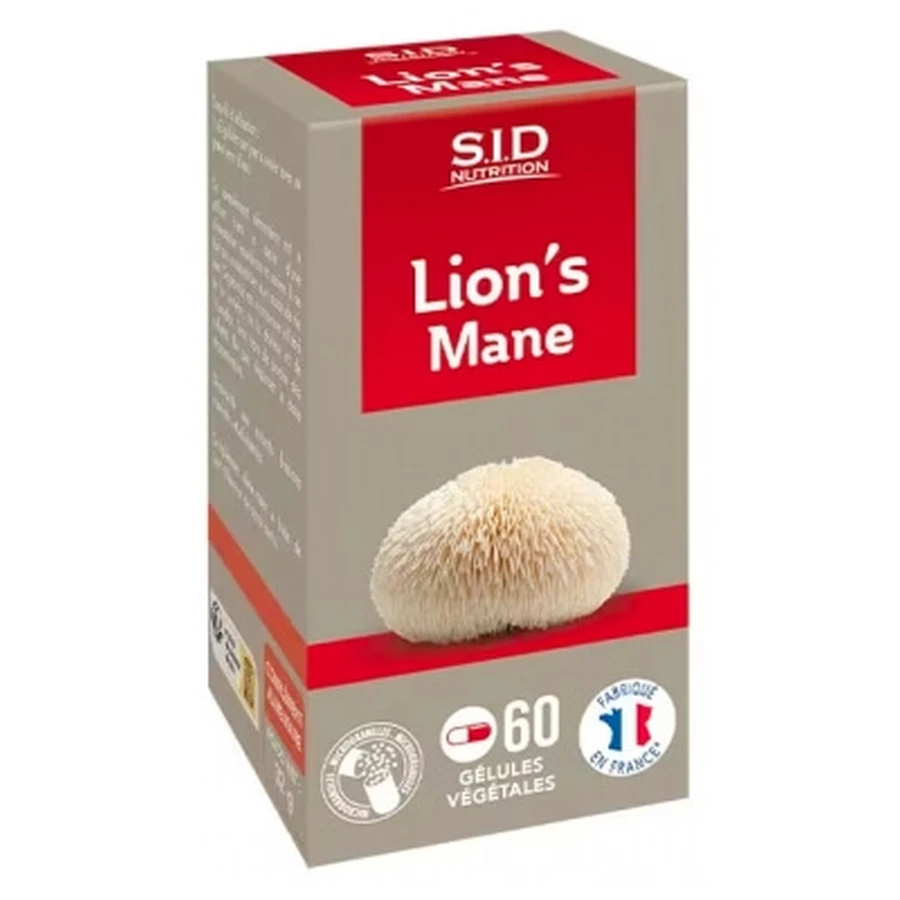 S.I.D Nutrition Lion's Mane 60 vegetarische capsules