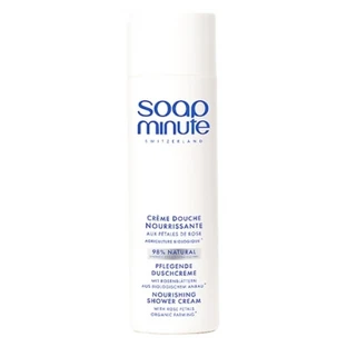 „Skin Minute BODY’ Minute“ Pflegende Duschcreme mit Rosenblütenblättern „Soap Minute“