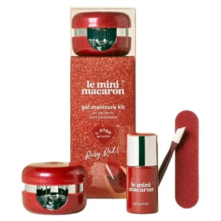 Le Mini Macaron Kit Vernis Semi-permanent Ruby Red