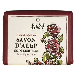 Jabón de Alepo de Tadé, fórmula hidratante «Rosa de Isfahán», 100 g