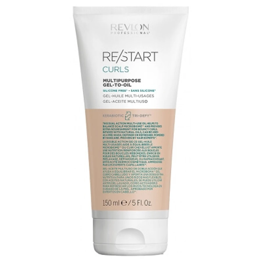 Revlon Professional Re/Start Curls Multi-Purpose Gel-Oil Styling Treatment 150 ml