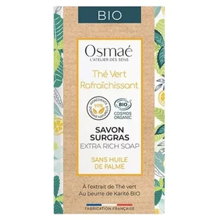 Osmaé Organic Refreshing Green Tea Superfatted Soap, 150 g