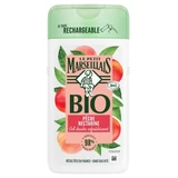 Gel de ducha refrescante de melocotón y nectarina ecológico de Le Petit Marseillais, 250 ml