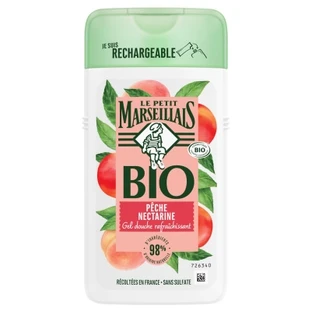 Le Petit Marseillais Bio-Duschgel mit Pfirsich- und Nektarinen-Duft, 250 ml