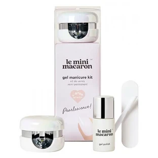 Das Mini-Macaron-Set mit semipermanentem Nagellack mit Perlglanz-Effekt