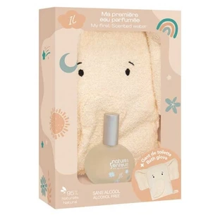 Set de regalo «Mi primera agua perfumada para niños» de Nature & Senteurs: 50 ml + toallita de regalo