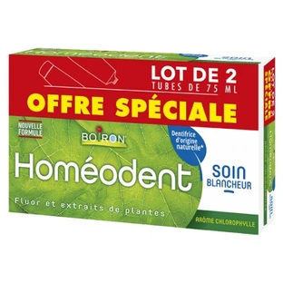 Boiron Homéodent-bleekbehandeling met chlorofyl, 2-pack (elk 75 ml)