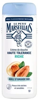 Le Petit Marseillais High-Tolerance Shower Cream with Rich Organic Almond Oil, 400 ml