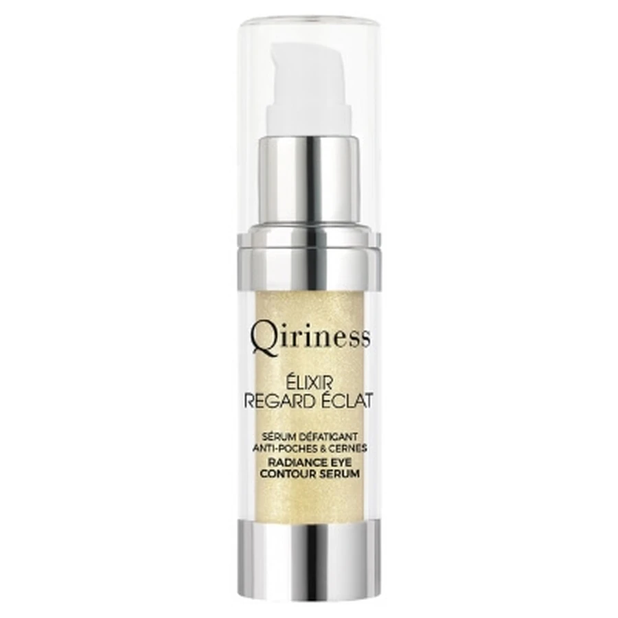 Qiriness Radiance Eye Elixir: Anti-Fatigue Serum for Reducing Puffiness & Dark Circles, 15 ml