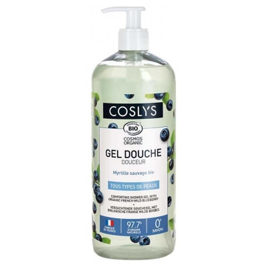 Coslys Organic Wild Blueberry Gentle Shower Gel 1 L