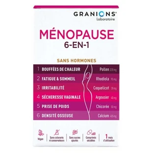 Granions Menopause 6-in-1, 60 Tabletten