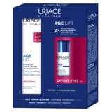 Uriage Age Lift Glättende und straffende Tagescreme 40 ml + kostenloses intensives glättendes und straffendes Serum 10 ml