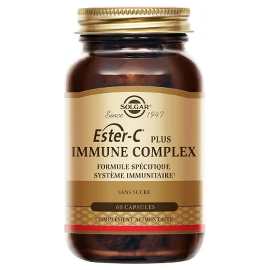Solgar Ester-C Plus Immune Complex, 60 cápsulas