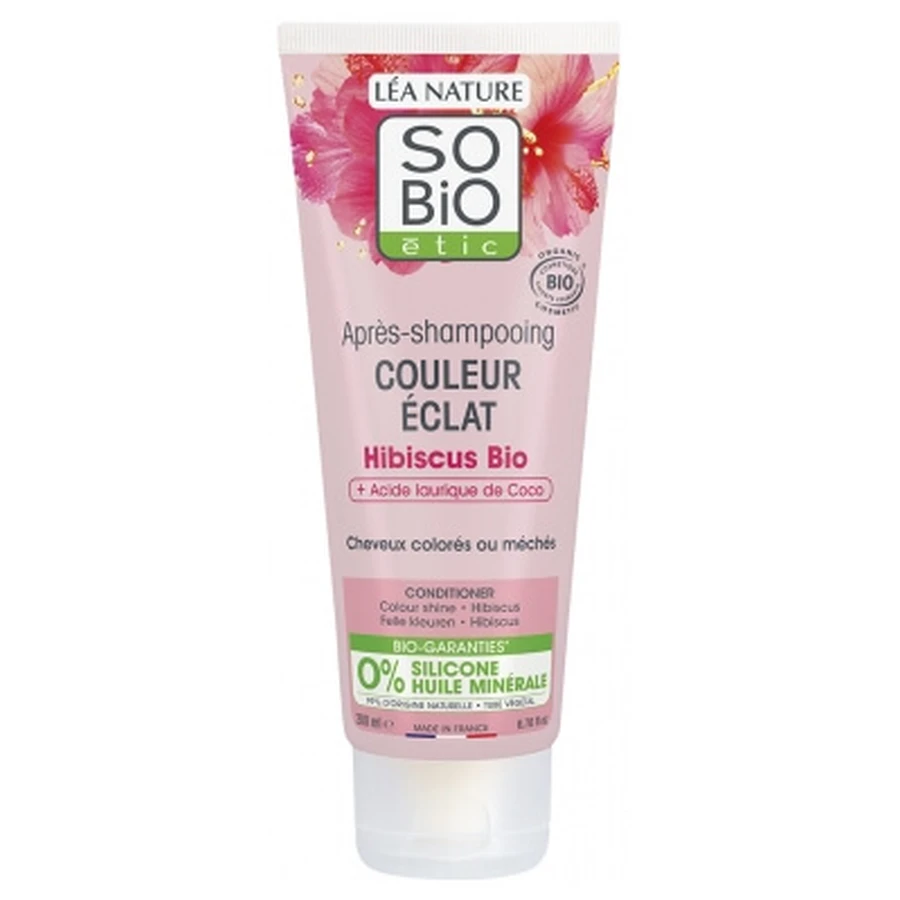 Acondicionador orgánico potenciador del color Léa Nature SO BIO étic, 200 ml
