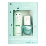 Inuwet Lip Balm Set 3.5 g + Apple-Scented Water-Based Nail Polish 5 ml