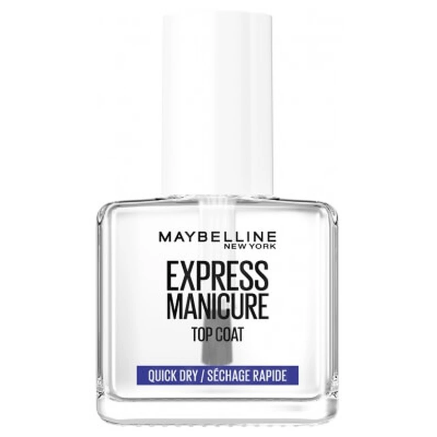 Maybelline New York Express Manicure: capa de acabado de secado rápido, 12 ml