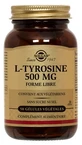 Solgar L-Tyrosine 500 mg, 50 Vegetarian Capsules