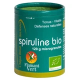 Flamant Vert Biologische Spirulina-microkorrels, 120 gram