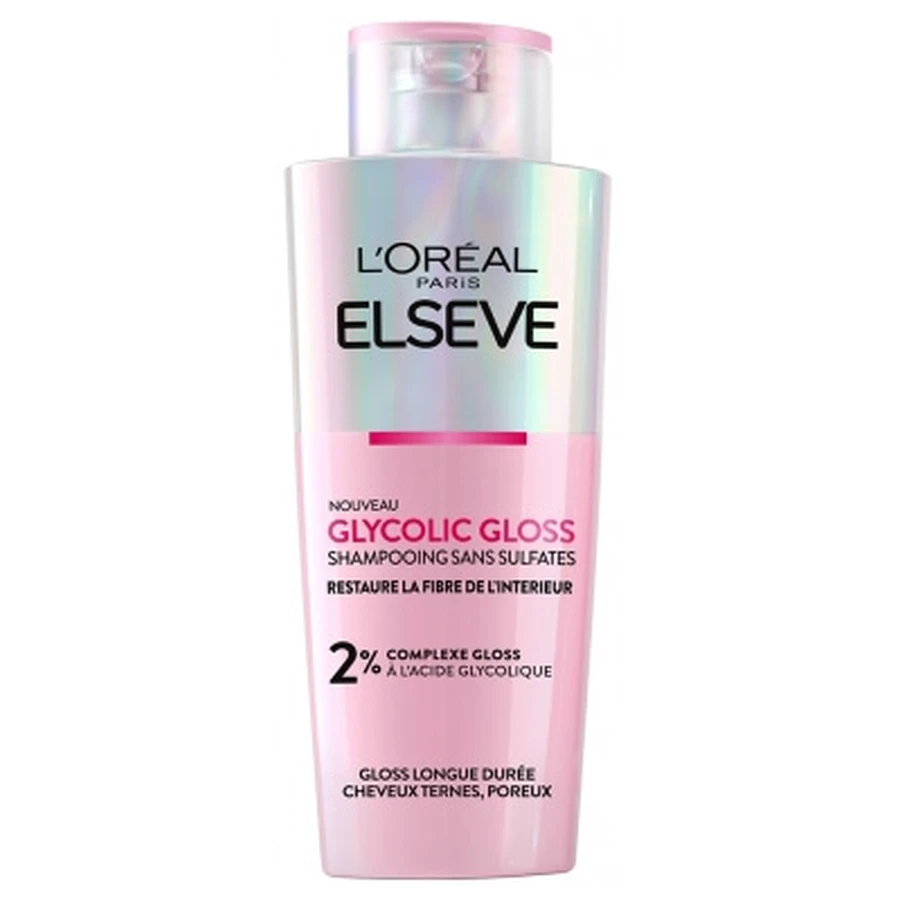 L'Oréal Paris Elseve Glycolic Gloss Shampoing Sans Sulfates 200 ml