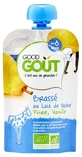 Good Goût Organic Pear-Vanilla Baby Food, for Babies 6 Months and Up, 90 g