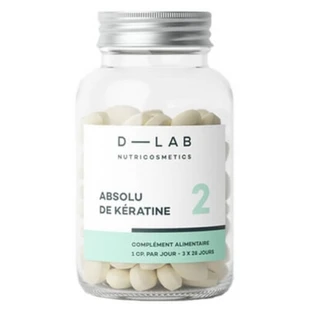 D-Lab Nutricosmetics Absolu de Kératine, comprimidos. D-Lab Nutricosmetics, suministro para 3 meses