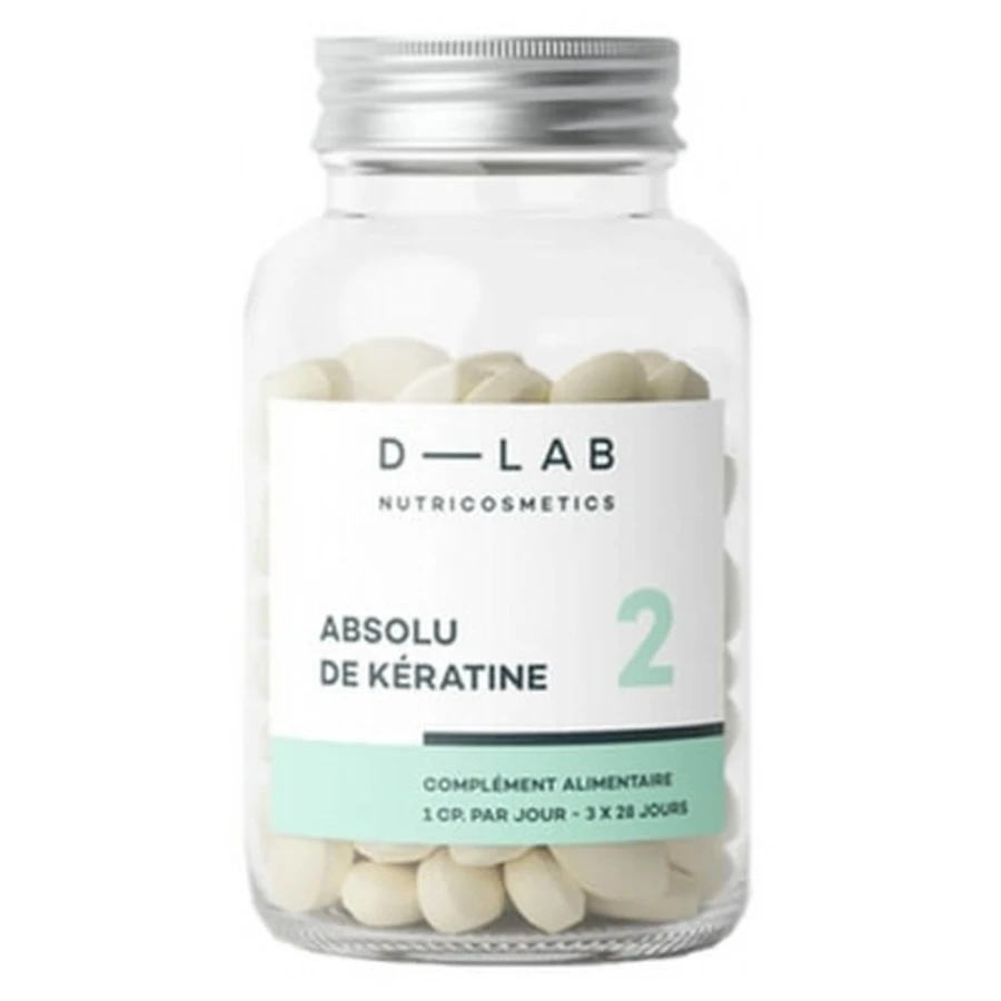 D-Lab Nutricosmetics Absolu de Kératine, comprimidos. D-Lab Nutricosmetics, suministro para 3 meses