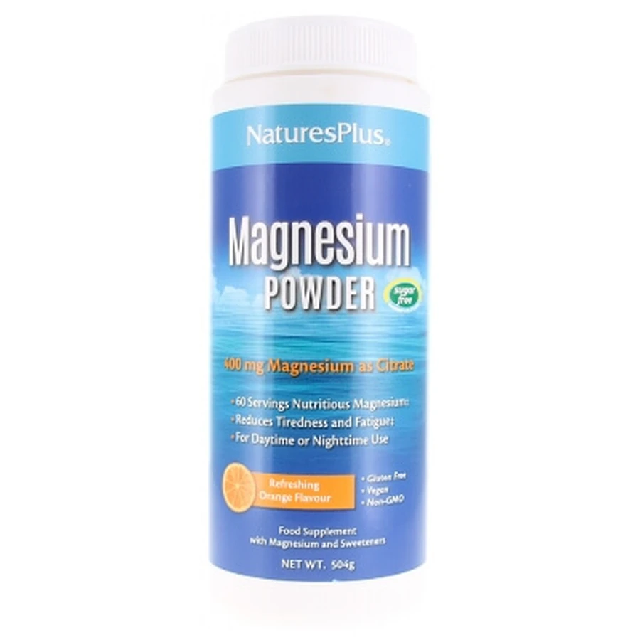 Natures Plus Magnesio en polvo 504 g