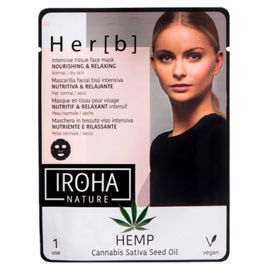 Iroha Nature Her[b] Intensiv pflegende und entspannende Maske 20 g