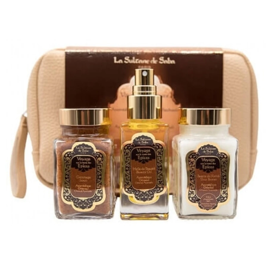 Set de regalo de cuidado corporal ayurvédico «La Sultane de Saba»