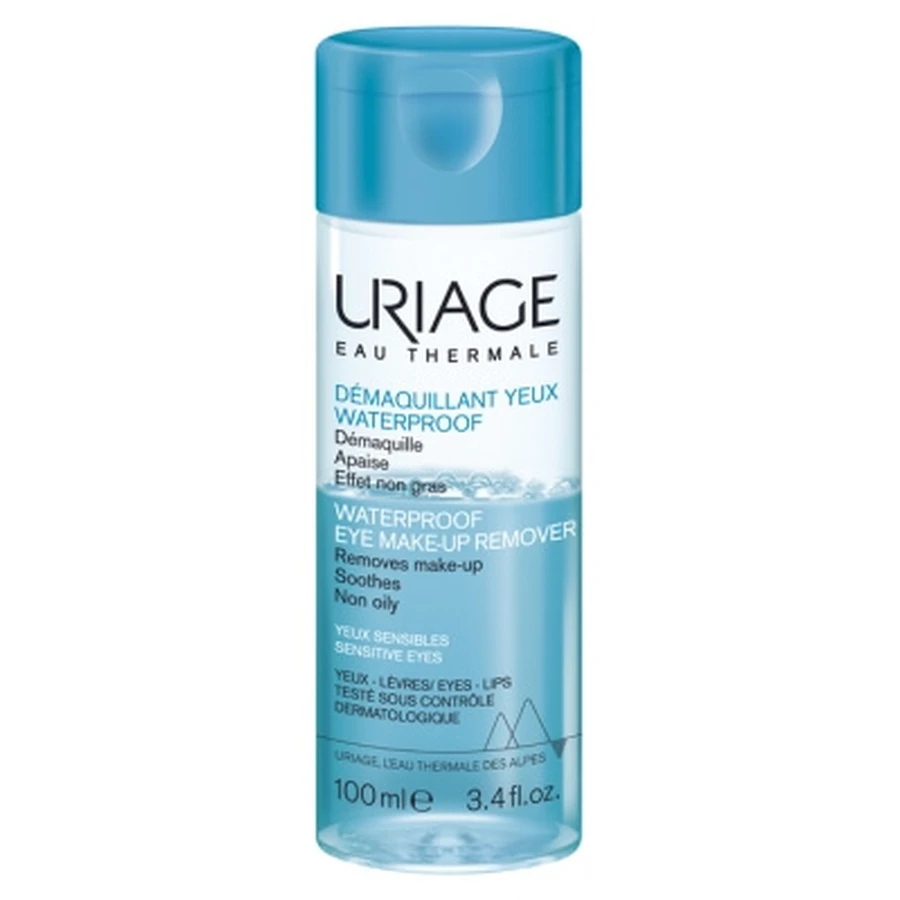 Desmaquillante de ojos resistente al agua de Uriage, 100 ml