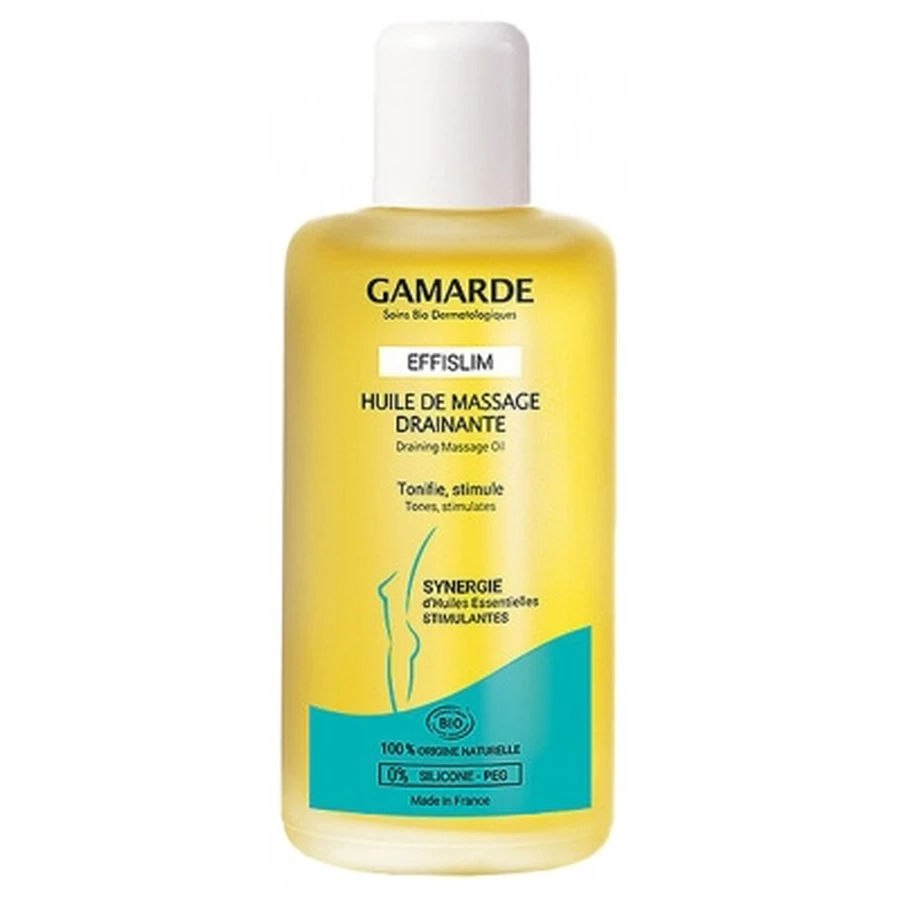 Gamarde Effislim Organic Draining Massage Oil 200 ml
