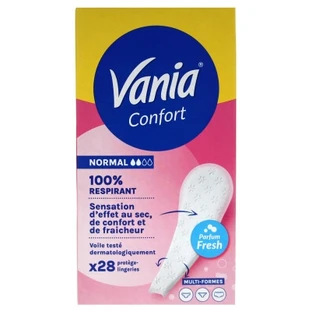 Vania Confort Multi-Shapes Fresh Normal, 28 salvaslips