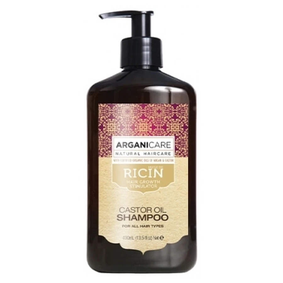 Arganicare Rizinusöl-Shampoo zur Förderung des Haarwachstums