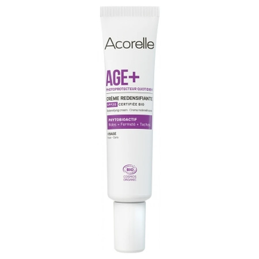 Acorelle Age+ Biologische Multi-Protection Verjongende Crème SPF 20, 40 ml