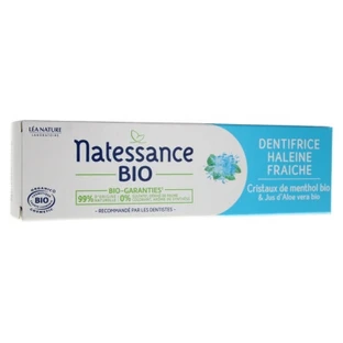 Pasta de dientes Natessance Organic Fresh Breath, 75 ml