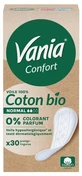 Vania Comfort Organic Cotton Regular 30 Panty Liners