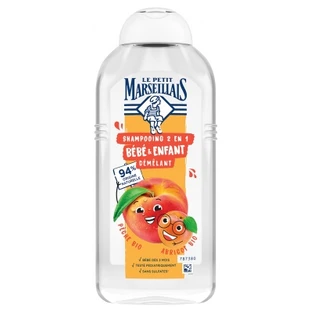 Le Petit Marseillais 2-in-1 ontklittende shampoo voor baby's en kinderen, abrikoos en perzik, 300 ml