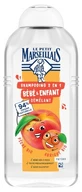 Le Petit Marseillais 2-in-1 ontklittende shampoo voor baby's en kinderen, abrikoos en perzik, 300 ml