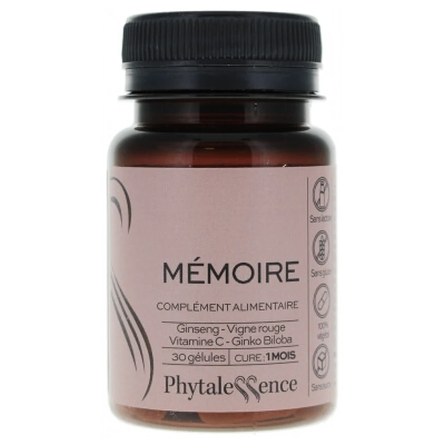 Phytalessence Mémoire 30 Gélules