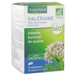 Naturland Valériane Bio 75 Végécaps