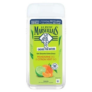 Le Petit Marseillais Extra Milde Biologische Douchegel met Mandarijn en Limoen, 300 ml